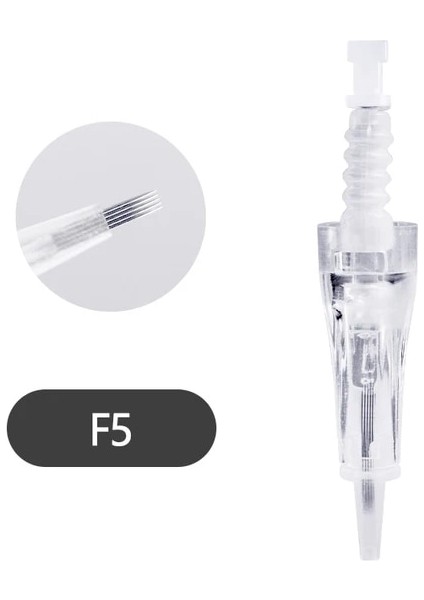 10 Adet F5 10/50/100 Adet Derma Aracı Süngü Iğneler Kartuş Dr.pen N2/m5/m7 Nano/12 Pin/36 Pin/42 Pin Mikro Cilt Iğneleme Yedek Kafa (Yurt Dışından)