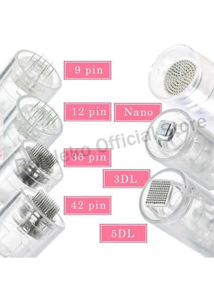 5 Adet Süngü 3D Pin 5/10 Adet Dr.imp Kalem Mikro Iğneler Süngü Vida Mikro Iğne Kartuşu Ultima A6 Cilt Bakım Kalemi Dövme Rulo NANO/9/12/36/42PIN (Yurt Dışından)
