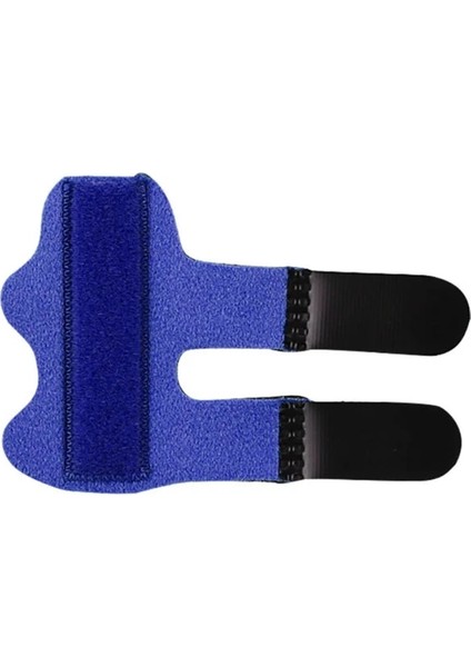 Mavi 1 Adet Parmak Ateli Destek Parantez Ayarlanabilir Parmak Koruyucuları Kollu Tetik Çekiç Kırık Artrit (Yurt Dışından)