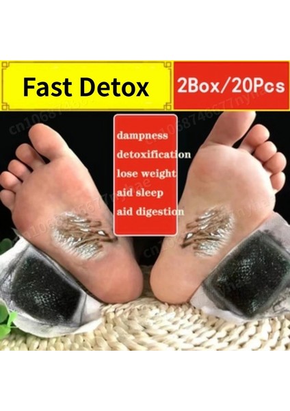 30 Adet Sağlıklı Ped Kinoki Detoks Temizleme Ayak Pedi 10 Ped/kutu Içerir Coreano Ayak Bakımı Araçları Nettoyant Pied Orijinal Spa Aksesuarları (Yurt Dışından)