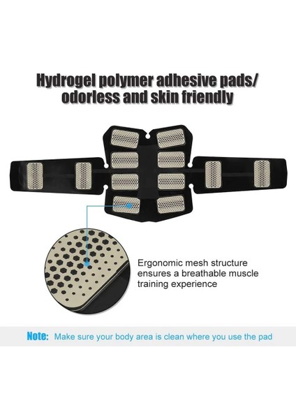 Sadece Karın Kas Stimülatörü Ems Abs Trainer Fitness Eğitim Dişli USB Şarj Edilebilir Egzersiz Ekipmanları ile Karın Kasları Toner Makinesi (Yurt Dışından)