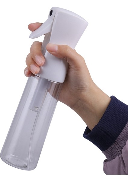 Siyah 1 Pc Kuaförlük Sprey Şişesi Kuaför Direktörü Su Isıtıcısı Frye Saç Püskürtücü Yüksek Basınçlı Su Sürekli Sprey Şişesi (Yurt Dışından)
