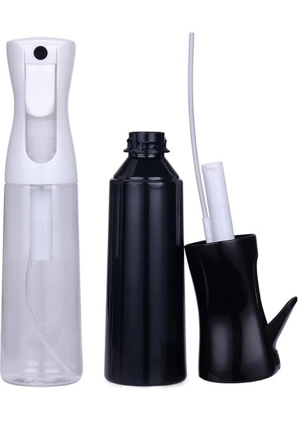 Siyah 1 Pc Kuaförlük Sprey Şişesi Kuaför Direktörü Su Isıtıcısı Frye Saç Püskürtücü Yüksek Basınçlı Su Sürekli Sprey Şişesi (Yurt Dışından)