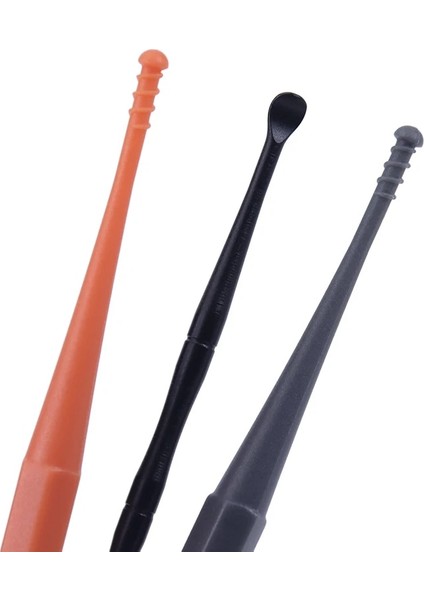 Turuncu 1 Takım Yumuşak Silikon Kulak Kiri Sökücü Taşınabilir Kulak Temizleyici Paslanmaz Çelik Kulak Kiri 2 Kafa Kulak Küreği Küret Sökücü Kulak Temizleme Çubuğu (Yurt Dışından) fırsatları