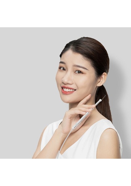 Gümüş 5.5mm 6 LED Kulak Temizleyici Balmumu Temizleme Aracı Kulak Temizleme Endoskop Earpick Kamera Otoskop Android Için Kablosuz Ağız Muayene (Yurt Dışından) modelleri