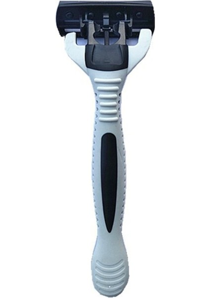 6-Katmanlı Tıraş Makinesi Jilet = (1 Jilet Tutucu + 7 Bıçak Kafa) Kaset Tıraş Bıçağı Seti Mavi Vücut Yüz Epilasyon Bıçağı Kadın Erkek (Yurt Dışından) modelleri