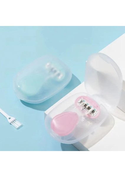 Stil 5 Taşınabilir Kadın Tıraş Bıçağı Seti Manuel Bikini Tıraş Makinesi Saç Çıkarıcı Bayanlar Için Özel Vücut Aloe Sabun Şerit Saklama Kutusu (Yurt Dışından)