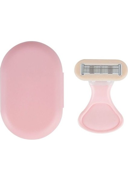 Stil 8 Taşınabilir Kadın Tıraş Bıçağı Seti Manuel Bikini Tıraş Makinesi Saç Çıkarıcı Bayanlar Için Özel Vücut Aloe Sabun Şerit Saklama Kutusu (Yurt Dışından)