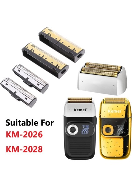 2026 Kesici Kafa Kemei 2026 2028 Profesyonel Yedek Folyo ve Kesici Bıçaklar Seti Tıraş Makinesi Için Uygun Orijinal Elektrikli Traş Makineleri Bıçakları (Yurt Dışından) indirimleri