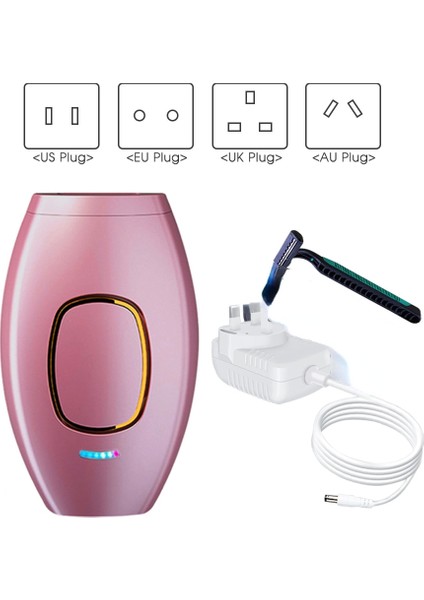Pembe Abd Plug Lazer Epilatör Kadınlar Için Ağrısız Epilasyon Ev Kullanımı Cihazları Vücut Bikini Ipl 500000 Flaş Depilatör Bakliyat Kalıcı Epilatör (Yurt Dışından) modelleri