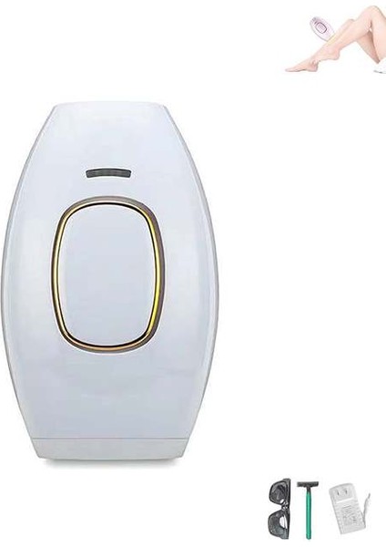 Beyaz Abd Plug 5minskin Evde Epilasyon Ahizesi, Ipl Lazer Epilasyon Kalıcı Epilatör, Kadın Erkek Için Vücut Epilasyon Cihazları (Yurt Dışından)