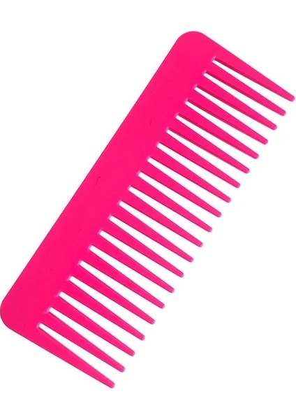 Gül Kırmızı Yeni Kulpsuz Dikdörtgen Geniş Diş Tarak Çok Renkli Basit Ev Plastik Tarak Taşınabilir Kuaförlük Şekillendirici Araçları (Yurt Dışından)