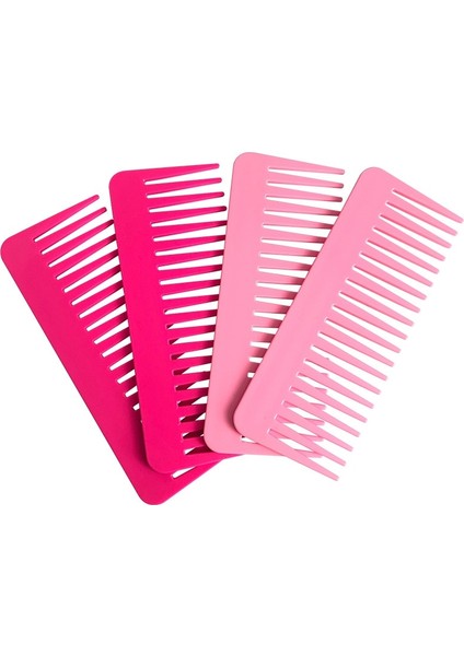 Gül Kırmızı Yeni Kulpsuz Dikdörtgen Geniş Diş Tarak Çok Renkli Basit Ev Plastik Tarak Taşınabilir Kuaförlük Şekillendirici Araçları (Yurt Dışından) fiyatları