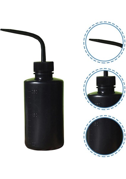Siyah Şişe Sıkma Şişeleri Fışkırtma Suyu Yıkama Plastik Durulama Kirpik Sulama Sosu Güvenlik Kirpik Dövme Laboratuvarı Etli Yıkama Sıvıları (Yurt Dışından)