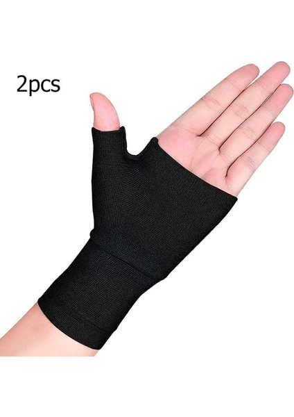 2 Adet Siyah A Xl 1/2 Adet Sıkıştırma Bilek Desteği Elastik Spor Bilek Başparmak Eldiven Eller Koruyucu Karpal Tünel Artrit Yorgunluk Yazma (Yurt Dışından) fiyatları