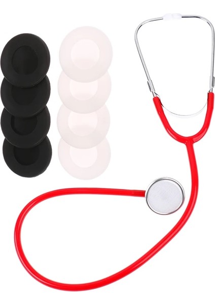 Sarı 4 Adet Tek Kullanımlık Silikon Stetoskop Kapağı Kafa Diyafram Koruyucu Yedek Parça Aksesuarları 6 Renk Kol Kapakları (Yurt Dışından) modelleri