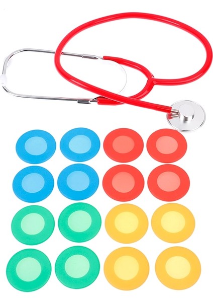 Sarı 4 Adet Tek Kullanımlık Silikon Stetoskop Kapağı Kafa Diyafram Koruyucu Yedek Parça Aksesuarları 6 Renk Kol Kapakları (Yurt Dışından) indirimleri