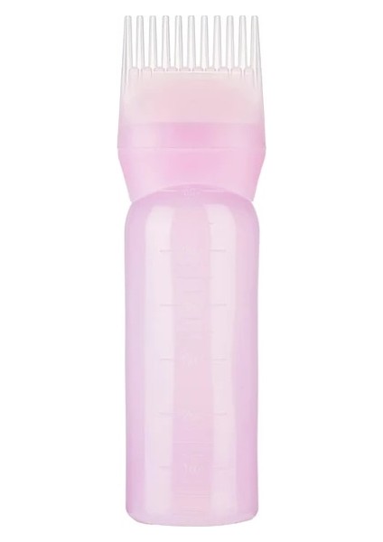 Pembe 120 ml Renkli Plastik Saç Boyası Doldurulabilir Şişe Aplikatör Tarak Dağıtım Salon Saç Boyama Kuaförlük Şekillendirici Aracı (Yurt Dışından) fiyatları