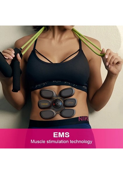 Hostx1 Ems Akıllı Fitness Karın Kas Stimülatörü Yeni Cep Telefonu Uygulama Kontrolü Ev Spor Salonu Ofis Fitness Ekipmanları (Yurt Dışından) indirimleri