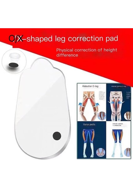 Manyetik X/o-Şekilli Bacak Düzeltme Astarı Iç Taban Sekiz Şekil Dışında Sekiz Sağlıklı Güzel Bacakları Düzeltin Doğru Döngülü Bacaklar (Yurt Dışından)