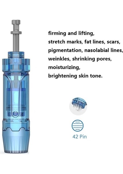 42 Pin (1 Adet) Dr.pen Dermapen Orijinal Üretici Derma Kalemi M8S/A8S/A9 Iğne Kartuşları Mikro Iğneleme 12 18 24 36 42 Nano Mts Cilt Bakımı (Yurt Dışından) fiyatları