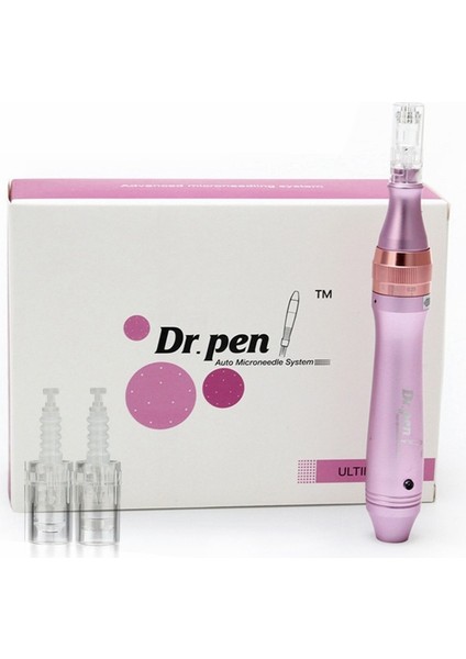 10 Adet 42PIN Kablosuz Dr Kalem Ultima M7 Mikro Profesyonel Derma Kalem Cilt Bakımı Güzellik Araçları Kalem Mezoterapi Otomatik Mikro 2 Adet 12PIN Iğneler ile (Yurt Dışından)