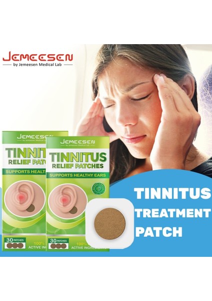 90 Yamalar Jemeesen Tinnitus Tedavisi Yama Tinnitus Kulak Ağrısı Işitme Kaybını Koruyun Etiket Tinnitus Tıbbi Yama Çin Bitkisel Kulak Bakımı (Yurt Dışından)