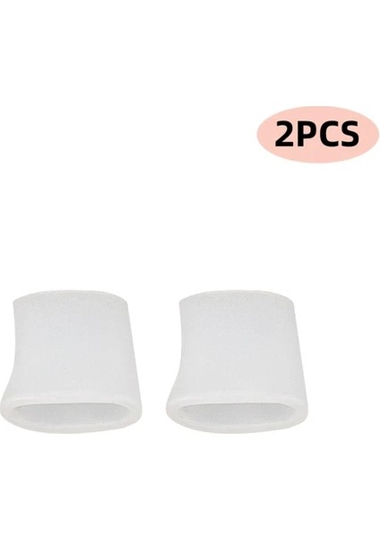 1.8x1.2 cm 2 Adet Beyaz 2/4/6 Adet Silikon Jel Küçük Ayak Tüpü Mısır Kabarcıklar Düzeltici Pinkie Koruyucu Jel Bunyon Ayak Parmak Koruma Jel Kol (Yurt Dışından) fiyatları