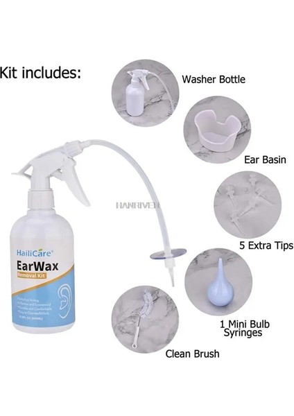 Çoklu Oor Wassen Oor Wassen Bal Oor Wassen Seti Oorsmeer Schoonmaken Aracı Oorsmeer Temizleme Aracı Oor Wassen Serisi (Yurt Dışından)