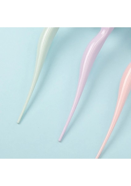 Ikiz Mor Alay Fırçası Sıçan Kuyruğu Kıl Fırçası Üç Sıralı Salon Tarağı Sırt Tarama Kökü Saç Derisine Hacim Eklemek Için Alay (Yurt Dışından) indirimleri