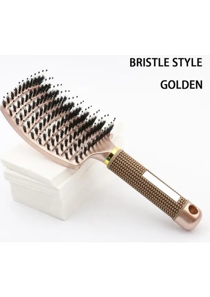 Stil 10 Kaliteli Saç Fırçası Tarak Curling Saç Fırçaları Yüksek Sıcaklığa Dayanıklı Seramik Demir Yuvarlak Tarak Saç Şekillendirici Aracı (Yurt Dışından)