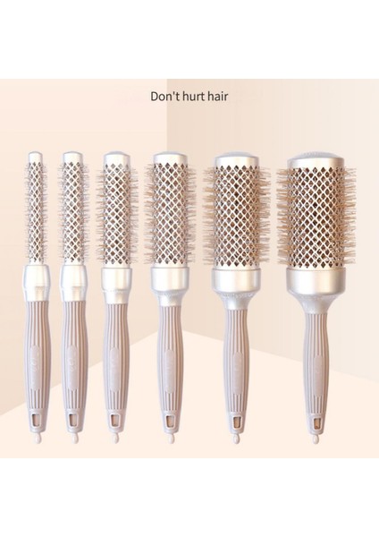 Stil 10 Kaliteli Saç Fırçası Tarak Curling Saç Fırçaları Yüksek Sıcaklığa Dayanıklı Seramik Demir Yuvarlak Tarak Saç Şekillendirici Aracı (Yurt Dışından) fiyatları