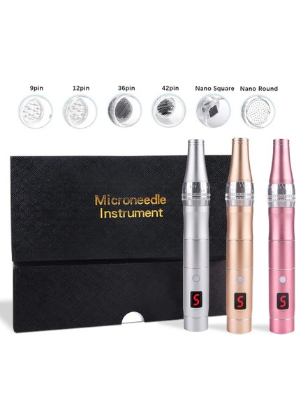 12PIN 10 Adet Kablosuz Dr Kalem Ultima Dermapen Profesyonel Mikro Iğneleme Kalem Vidalı Mezoterapi Otomatik Mikro Iğneler Cihazı Vidalı Kartuş (Yurt Dışından) modelleri