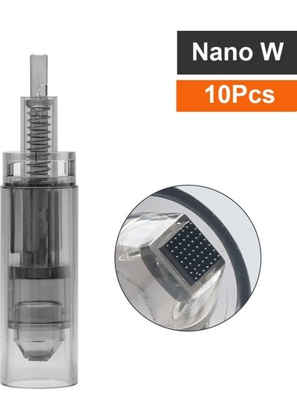 Nano W X10PCS Dr. Pen A7 Profesyonel Mikroiğne Kalemi 12 Adet Kartuşlu Derma Rolling Mikro Iğne Terapi Sistemi Cilt Bakımı Güzellik Aracı (Yurt Dışından)