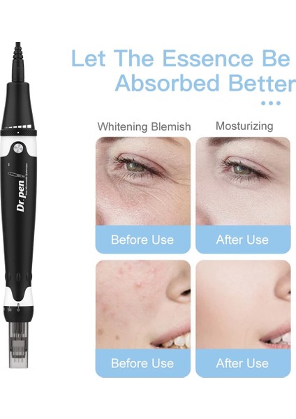 Nano W X10PCS Dr. Pen A7 Profesyonel Mikroiğne Kalemi 12 Adet Kartuşlu Derma Rolling Mikro Iğne Terapi Sistemi Cilt Bakımı Güzellik Aracı (Yurt Dışından) modelleri