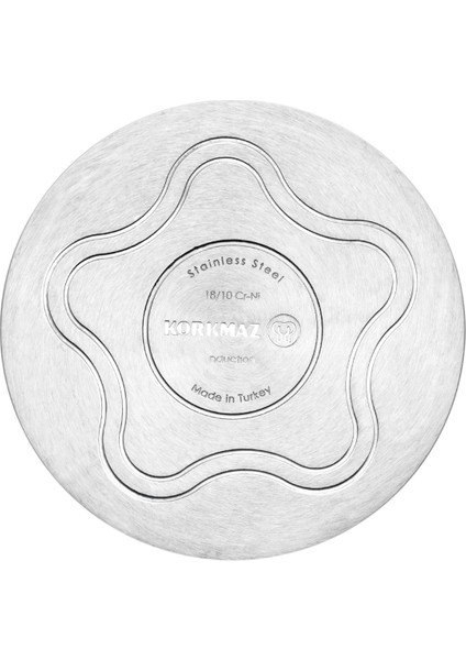 A1073 Tombik Derin Çelik Tencere 20 x 10 cm 3,5 lt modelleri