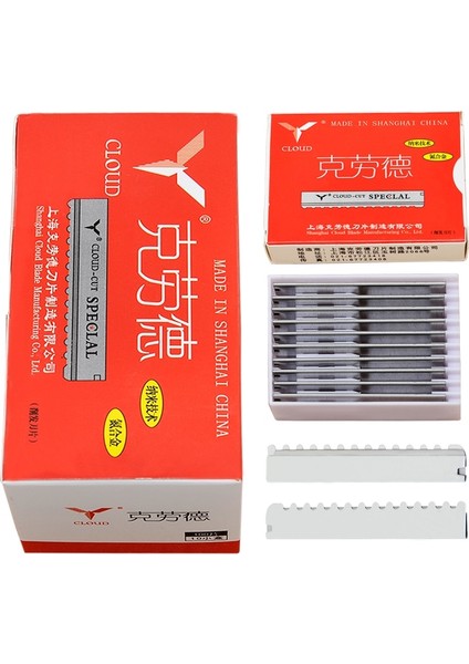 C0013A-02 Meisha 10/20 Adet Güvenlik Saç Kesme Jilet Paslanmaz Çelik Saç Kesme Inceltme Jilet Bıçağı Salon Tıraş Bıçakları C0013A (Yurt Dışından) modelleri