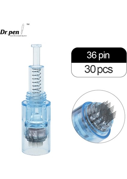36 Pin Dr. Pen Ultima X5 Kartuşları 30 Adet Vida Yuvası Iğneler 9 12 24 36 42 Pın Nano Kozmetik Ipuçları Tek Kullanımlık Yedek Parçalar (Yurt Dışından)