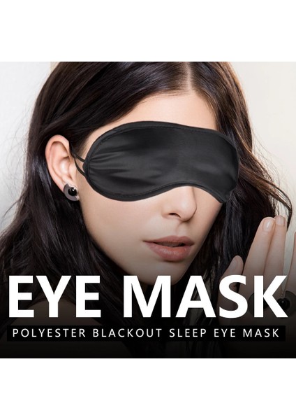 Göl Mavisi 10 Adet 10 Adet/paket Uyku Maskesi Doğal Uyku Göz Maskesi Siperliği Kapak Gölge Göz Bandı Yumuşak Taşınabilir Körü Körüne Seyahat Eyepatch Göz Kapağı (Yurt Dışından)