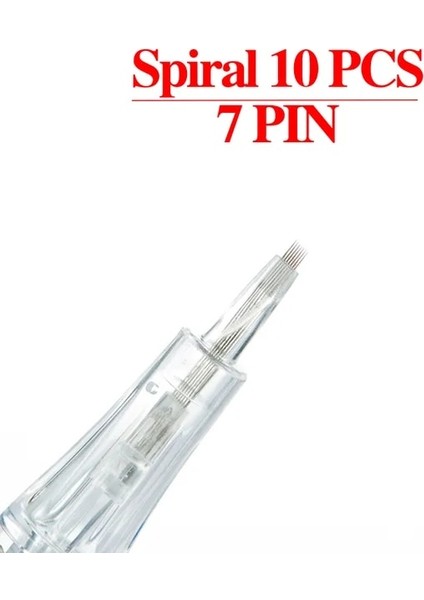 10 Adet 7pin Kablosuz Derma Kalemi Ultima Dermapen Profesyonel Mikroiğneleme Kalemi Mezoterapi Otomatik Mikroiğne Derma Sistemi Terapi Güzellik Araçları (Yurt Dışından)