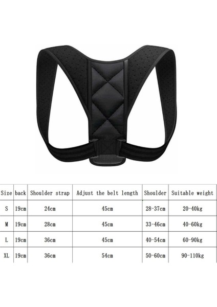 Xl Geri Sedye Destek Kemeri Tıbbi Ayarlanabilir Duruş Düzeltici Korse Boyun Sedye Aksesuarları Bel Düzleştirici Bel Bakımı (Yurt Dışından) fırsatları