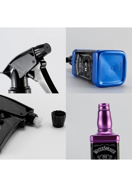 Altın 500 ml Kuaförlük Sprey Şişesi Su Püskürtücü Saç Spreyi Şişesi Sürekli Sprey Şişesi Salon Kuaför Saç Aracı Sulama Kabı (Yurt Dışından) indirimleri