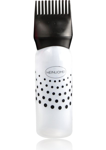 Gül Kırmızı 120 ml Saç Şekillendirici Perma ve Boya Şişesi Kuru Temizleme Şişesi Kuaför Ev Uygun Şampuan Şişesi Renkli Boya Krem Şişesi (Yurt Dışından)
