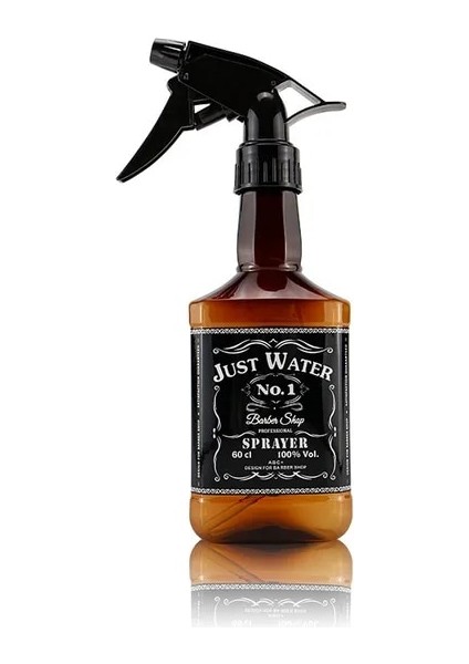 Kahverengi Retro Saç Spreyi Şişesi Özel Mist Sprey Şişesi 350 ml Berber Aksesuarları Peluquería Salon Kuaför Saç Araçları Su Püskürtücü (Yurt Dışından)