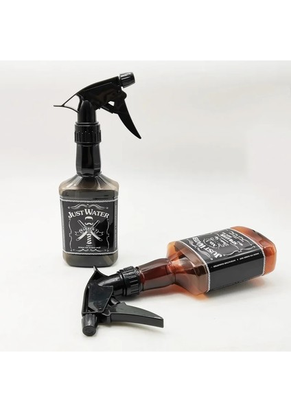 Kahverengi Retro Saç Spreyi Şişesi Özel Mist Sprey Şişesi 350 ml Berber Aksesuarları Peluquería Salon Kuaför Saç Araçları Su Püskürtücü (Yurt Dışından)