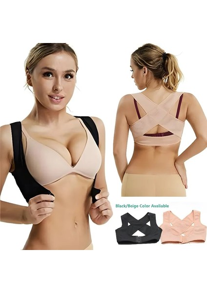 Bej Xl Görünmez Vücut Şekillendirici Korse Kadın Göğüs Duruş Düzeltici Kemer Geri Omuz Desteği Brace Duruş Düzeltme Sağlık Için (Yurt Dışından) fiyatları