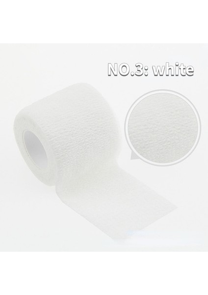 No.3 5cmx4.5m Spor Bandaj Elastik Elastoplast Kendinden Yapışkanlı Bant Bilek Korumak Avuç Içi Parmak Kol Omuz Diz Ayak Bileği Evcil Hayvanlar Bacak Dövme Güvenliği (Yurt Dışından)