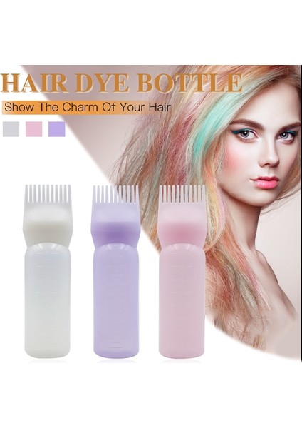 Mor 160 ml Saç Boyası Şişesi Plastik Sprey Şişesi Aplikatör Dağıtım Salon Saç Boyama Boyama Kuaförlük Boya Aracı Sprey Şişesi (Yurt Dışından) fiyatları