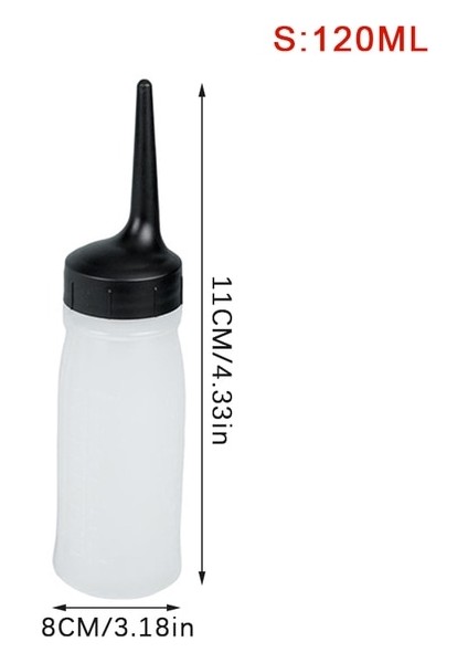 120 ml 120 ML/240 ml Boş Şampuan Aplikatör Şişesi Salon Saç Bakım Aksesuarları Aracı Saç Temizleme Şişeleri Kuru Yıkama Pot Temizleme (Yurt Dışından)