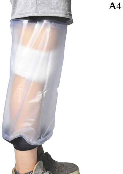 A4 Duş Kapağı Çocuk Yetişkin Su Geçirmez Mühürlü Döküm Bandaj Koruyucu Yara Kırığı Bacak Ayak Kol El Banyosu Koruyucu Halka Kol (Yurt Dışından)